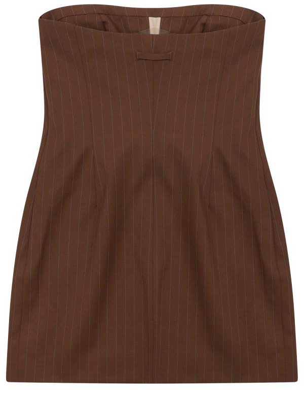 The Best Shops JEAN PAUL GAULTIER: ショートドレス - ショートドレス - ブラウン