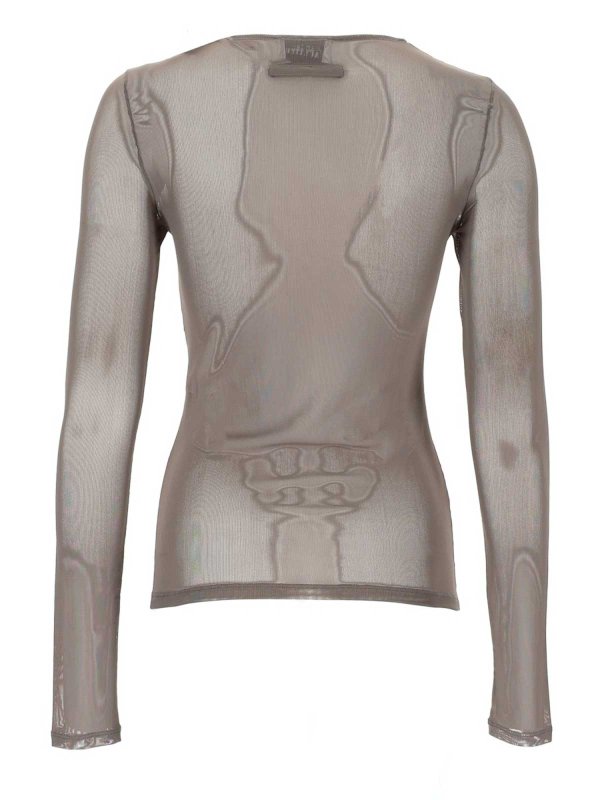 The Best Shops JEAN PAUL GAULTIER: Tops und Tank Tops - Top - Hellgrau
