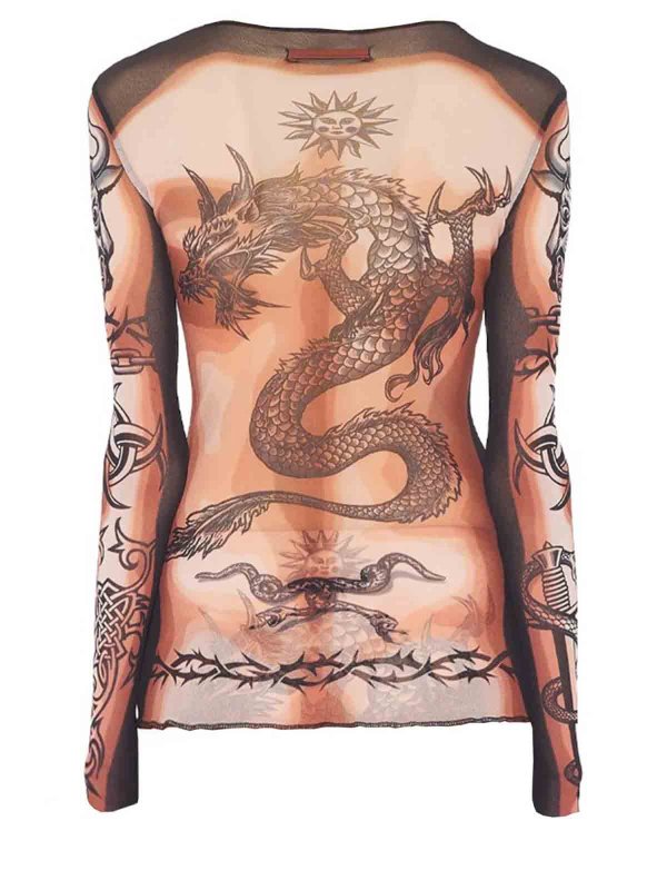 The Best Shops JEAN PAUL GAULTIER: トップス＆タンクトップ - トップ/タンクトップ - マルチカラー