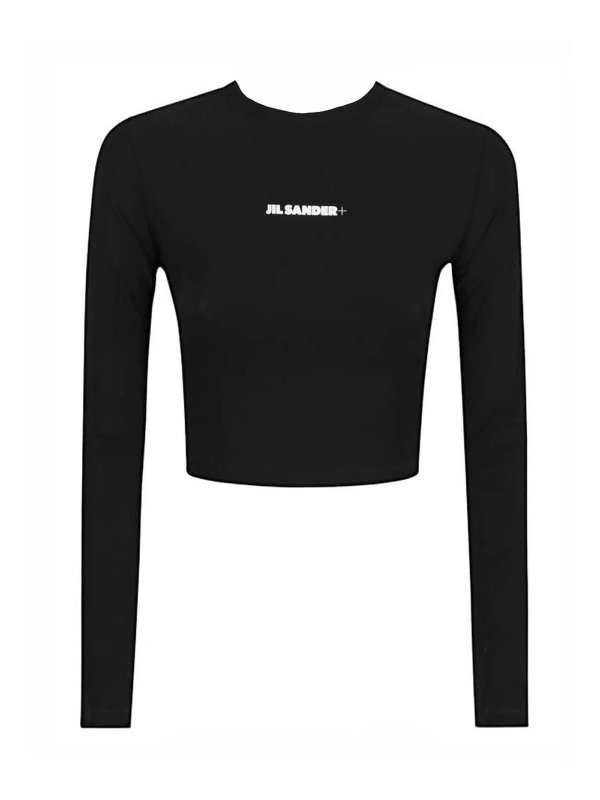 JIL SANDER: Top e canotte - Top Corto Con Logo