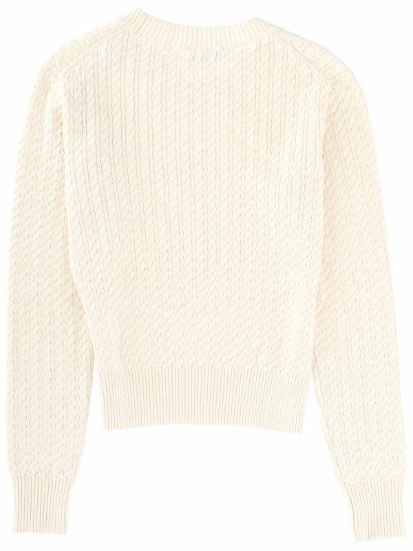 The Best Shops KENZO: Strickpullover mit Rundhalsausschnitt - Rundhalspullover - Hellrosa