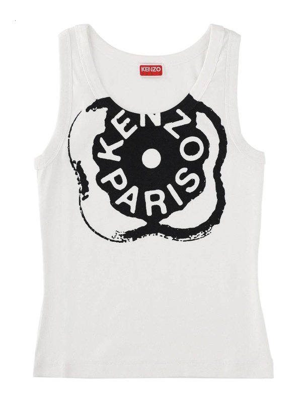 KENZO: Tops & Débardeurs - Top - Blanc