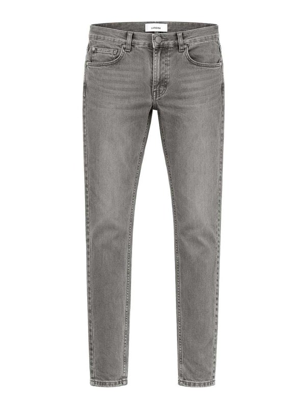 LARDINI: スキニージーンズ - スキニージーンズ - グレー