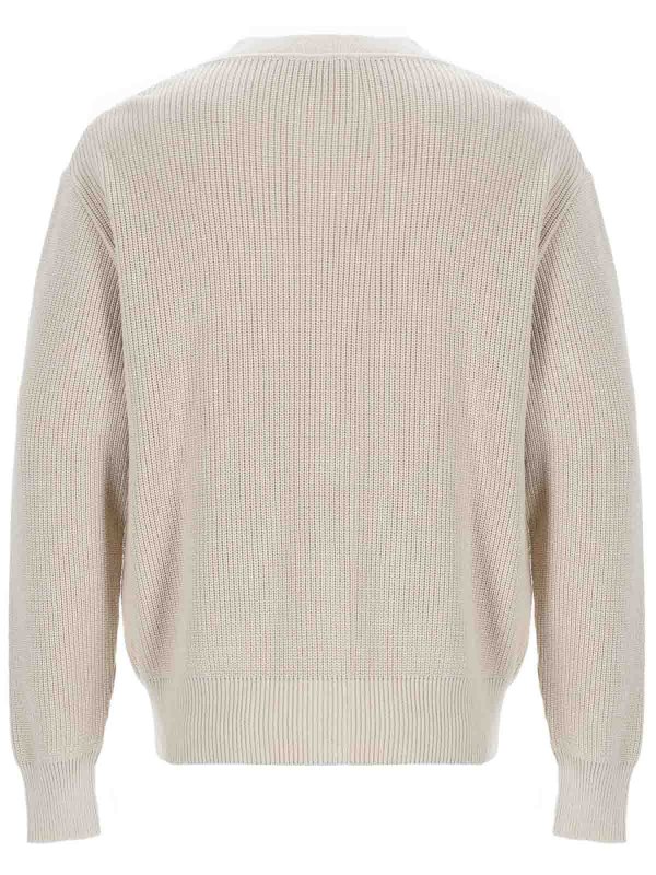 LARDINI: クルーネック online - クルーネック - ベージュ