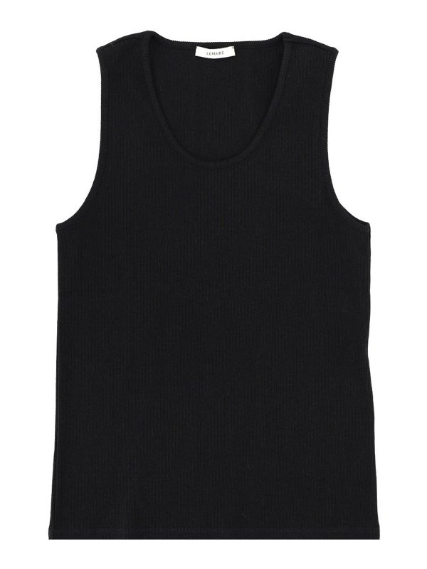 LEMAIRE: Tops und Tank Tops - Top - Schwarz