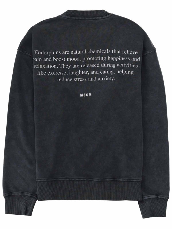The Best Shops m.s.g.m.: Sweatshirts & Pulls - Sweat-Shirts - Noir