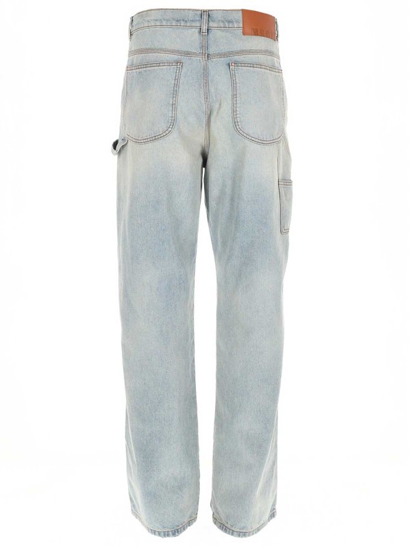 The Best Shops m.s.g.m.: jeans dritti, a sigaretta - Jeans Con Logo