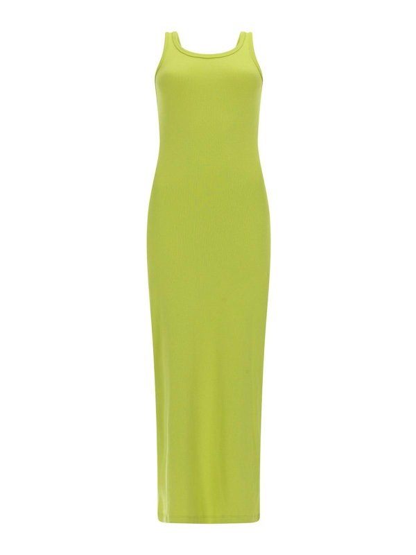 m.s.g.m.: maxi dresses - Long Viscose Dress