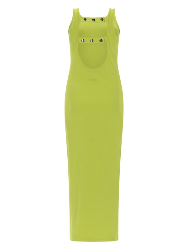 m.s.g.m.: maxi dresses online - Long Viscose Dress