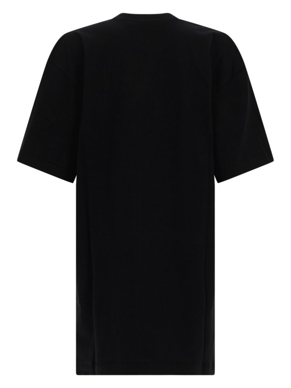 m.s.g.m.: abiti corti online - Abito T-Shirt Con Logo