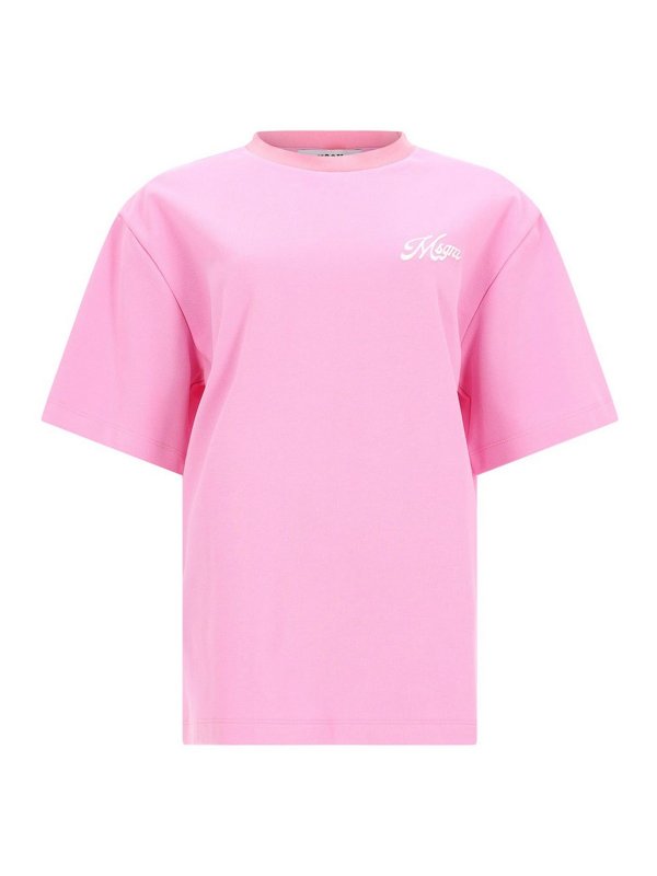 m.s.g.m.: t-shirts - T-Shirt With Logo