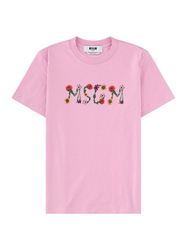 m.s.g.m.: t-shirt - T-Shirt Con Logo