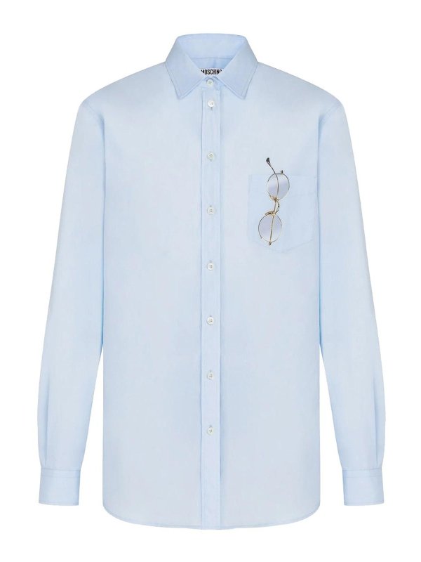 MOSCHINO: camicie - Camicia stampata