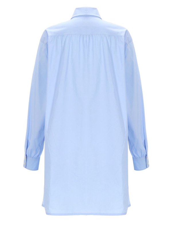 The Best Shops MOSCHINO: Maxikleider - Maxikleid - Hellblau