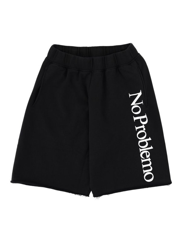 NO PROBLEMO: トラウザーショーツ - ショートパンツ - 黒