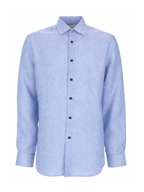 PAUL SMITH: camicie - Camicia In Lino