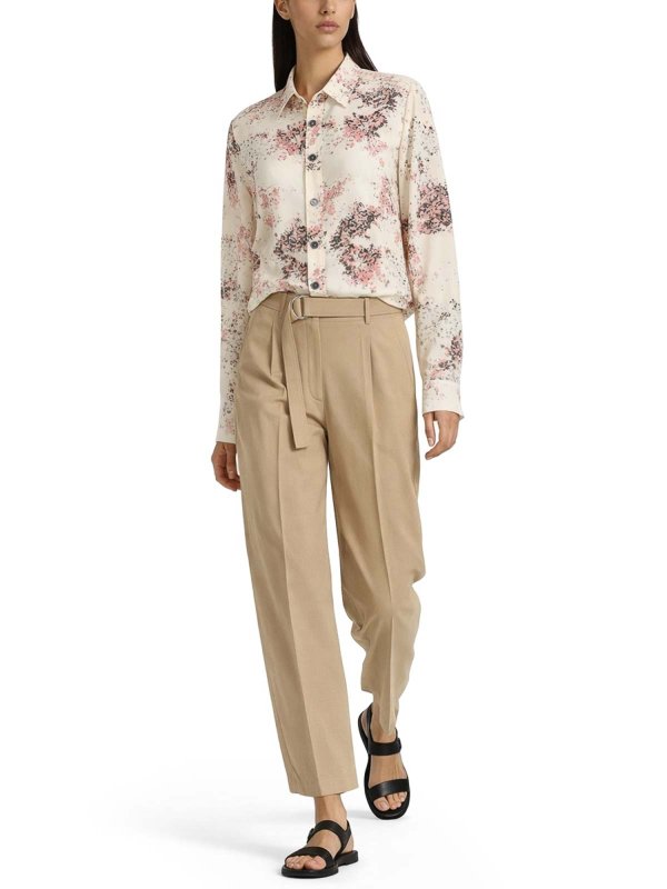 PAUL SMITH: casual trousers online - Belted Pants
