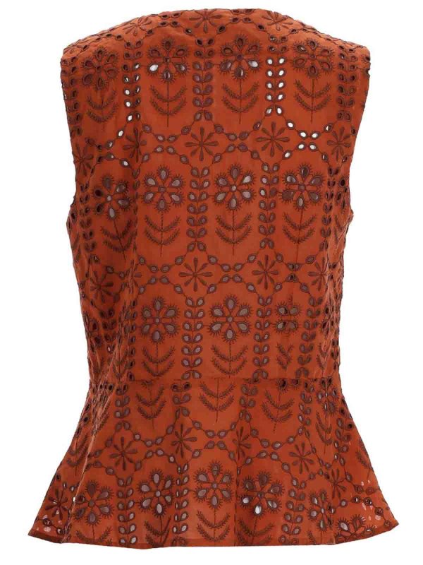 PS BY PAUL SMITH: Tops & Tank tops online - Top With Perforated Pattern