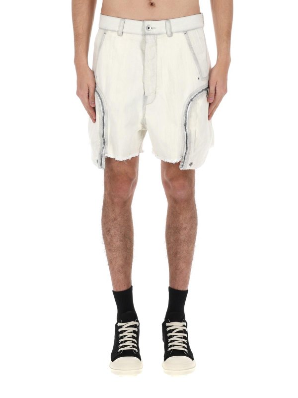 The Best Shops RICK OWENS: Shorts - Weiß