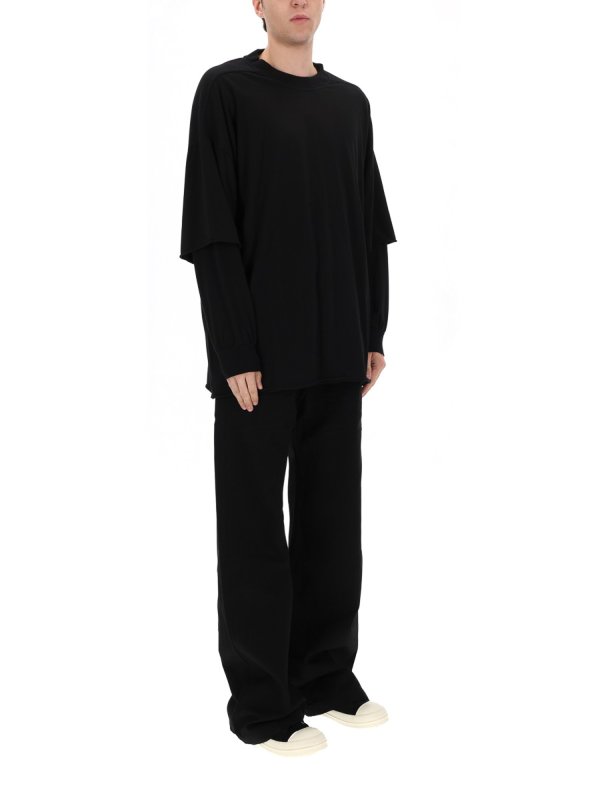 RICK OWENS: ベルボトムジーンズ online - フレアジーンズ - 黒