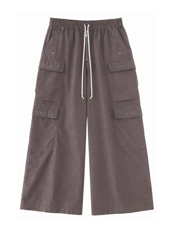 RICK OWENS: カジュアルトラウザー - カジュアルパンツ - ブラウン