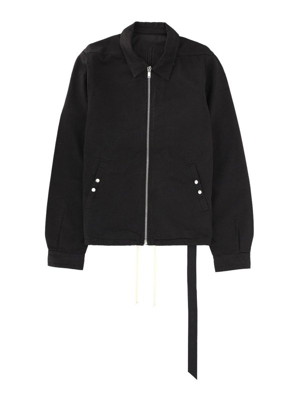RICK OWENS: casual jackets - Giacca Zipfront