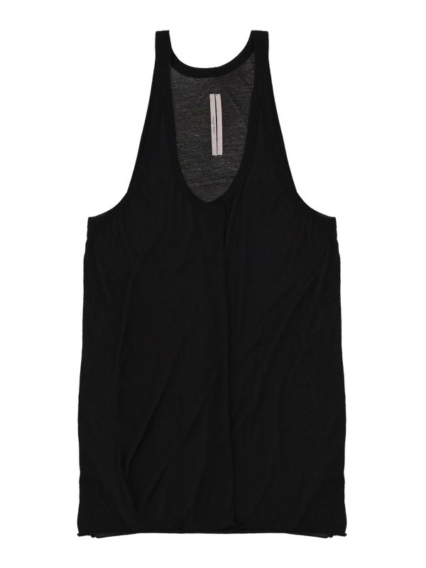 RICK OWENS: トップス＆タンクトップ - トップ/タンクトップ - 黒