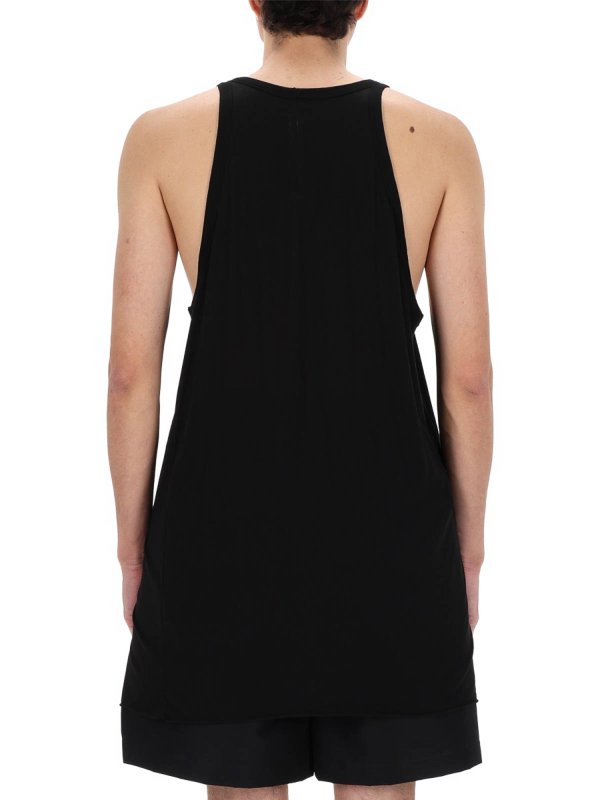 トップ/タンクトップ - 黒 shop online: RICK OWENS