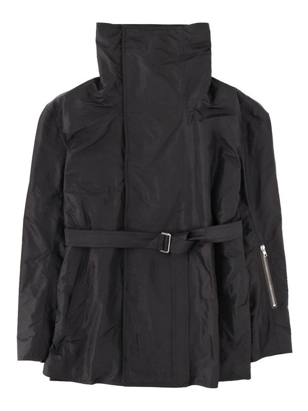 RICK OWENS: カジュアルジャケット - カジュアルジャケット - 黒