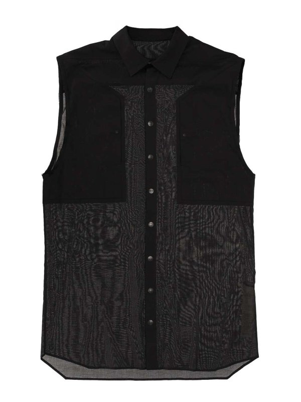 RICK OWENS: Hemden - Hemd - Schwarz