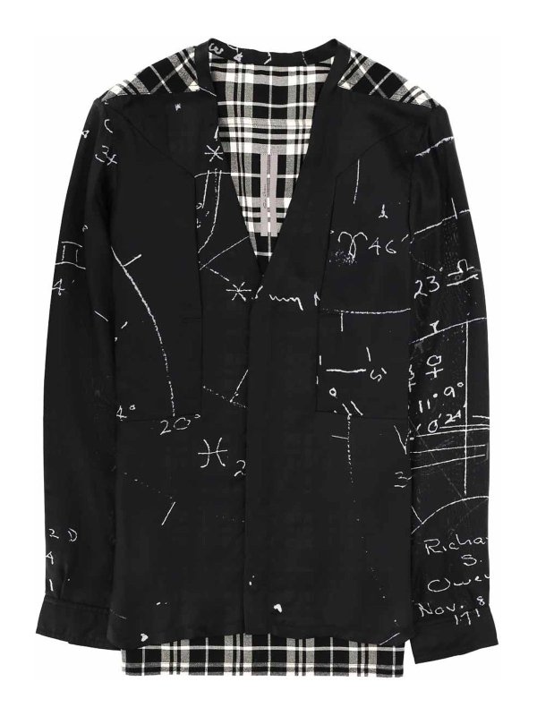 RICK OWENS: Hemden - Hemd - Bunt