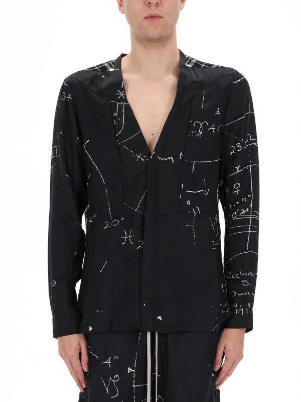 Hemd - Bunt shop online: RICK OWENS