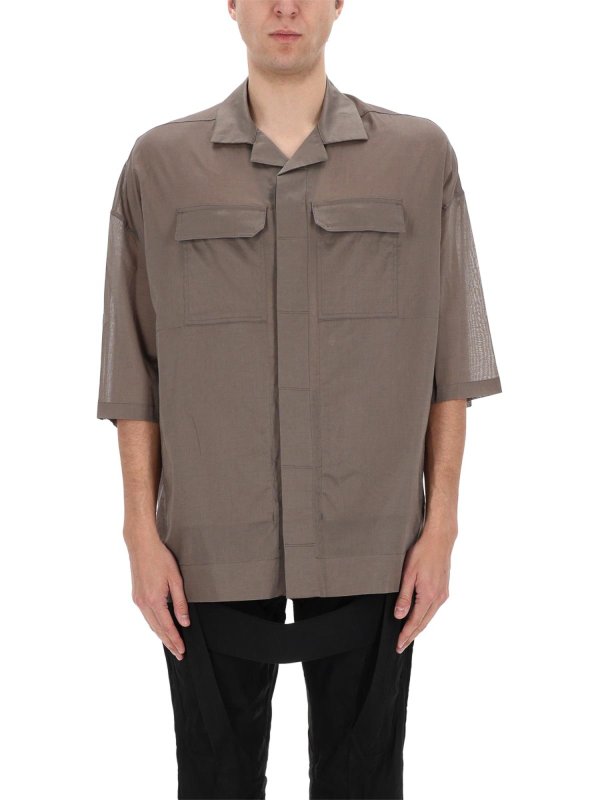 The Best Shops RICK OWENS: シャツ - シャツ - グレー