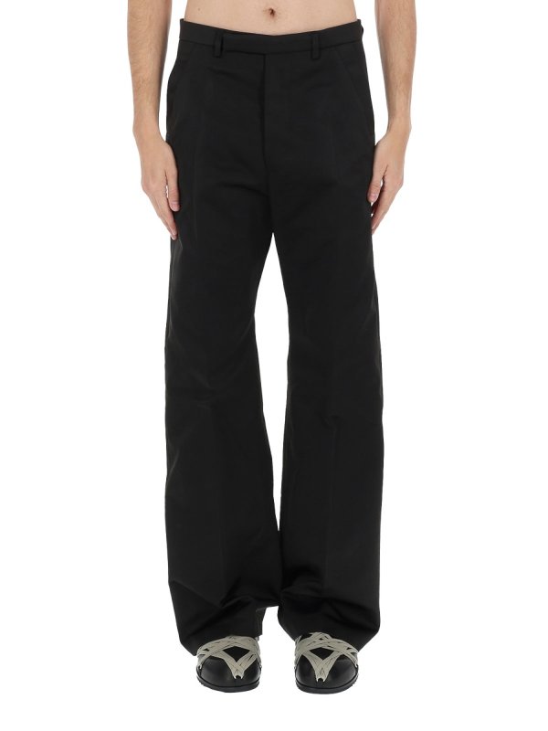 The Best Shops RICK OWENS: テーラードパンツ - 黒