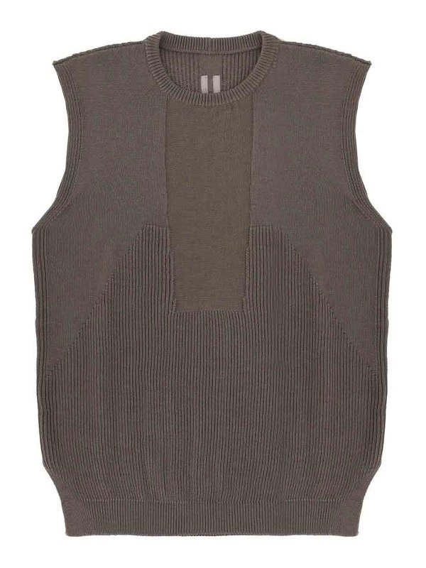 RICK OWENS: トップス＆タンクトップ - トップ/タンクトップ - ブラウン
