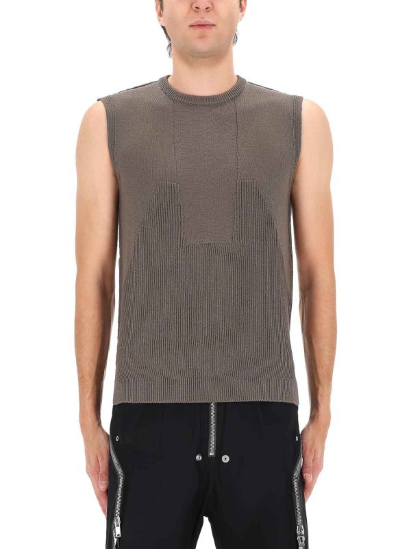 トップ/タンクトップ - ブラウン shop online: RICK OWENS
