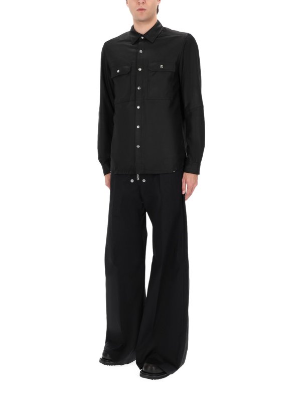 RICK OWENS: casual jackets online - Leather Jacket
