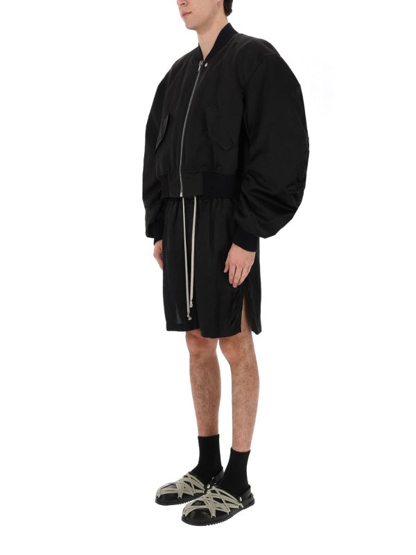 RICK OWENS: casual jackets online - Bucket Flight Jacket