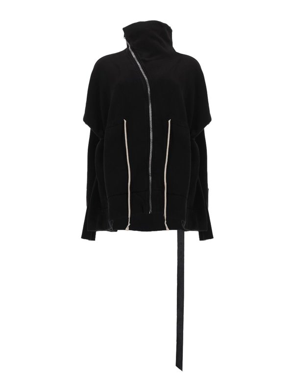 RICK OWENS: Sudaderas y suéteres - Sudadera - Negro