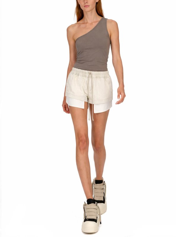 RICK OWENS: トラウザーショーツ online - ショートパンツ - 白