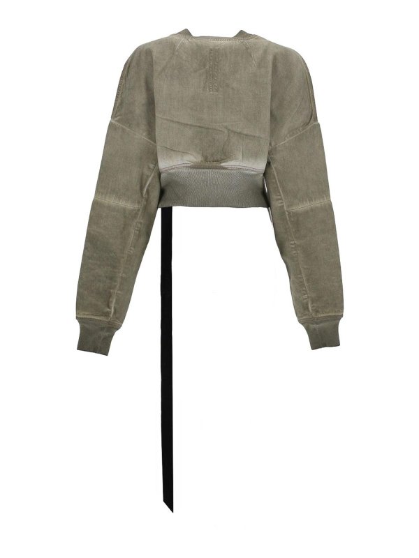 The Best Shops RICK OWENS: bombers - Denim  Bomber Jacket