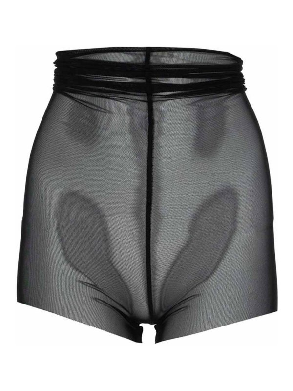 RICK OWENS: トラウザーショーツ - ショートパンツ - 黒