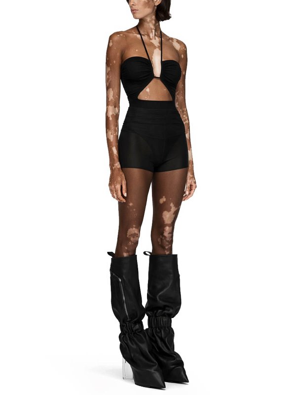 RICK OWENS: トラウザーショーツ online - ショートパンツ - 黒