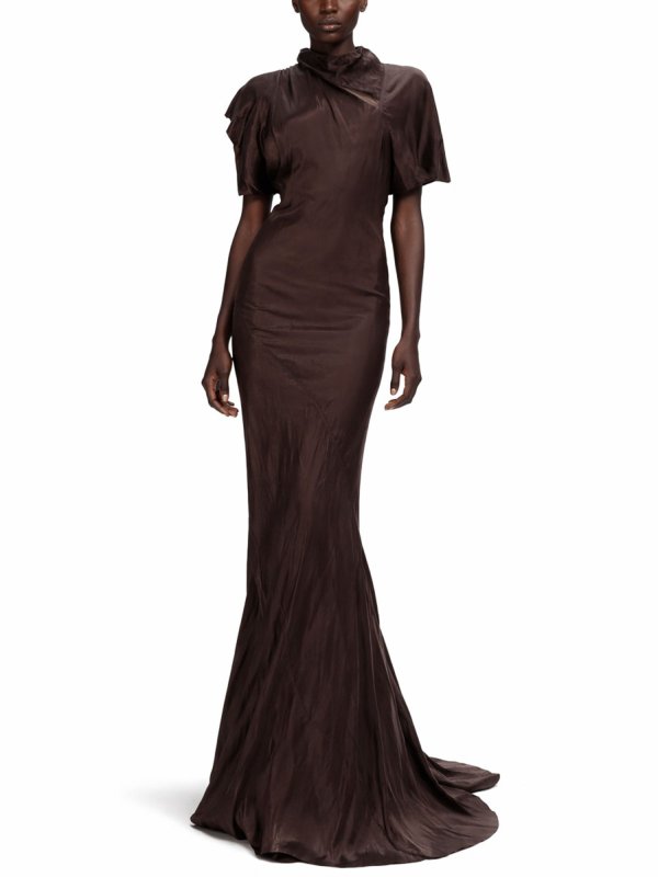 RICK OWENS: マキシドレス online - マキシドレス - Seb Gown