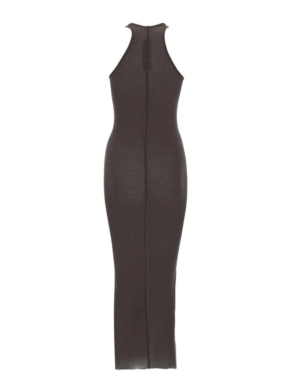 The Best Shops RICK OWENS: マキシドレス - マキシドレス - ブラウン