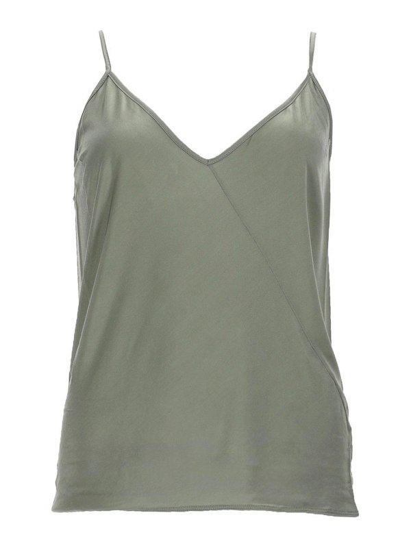 RICK OWENS: Tops und Tank Tops - Top - Grau