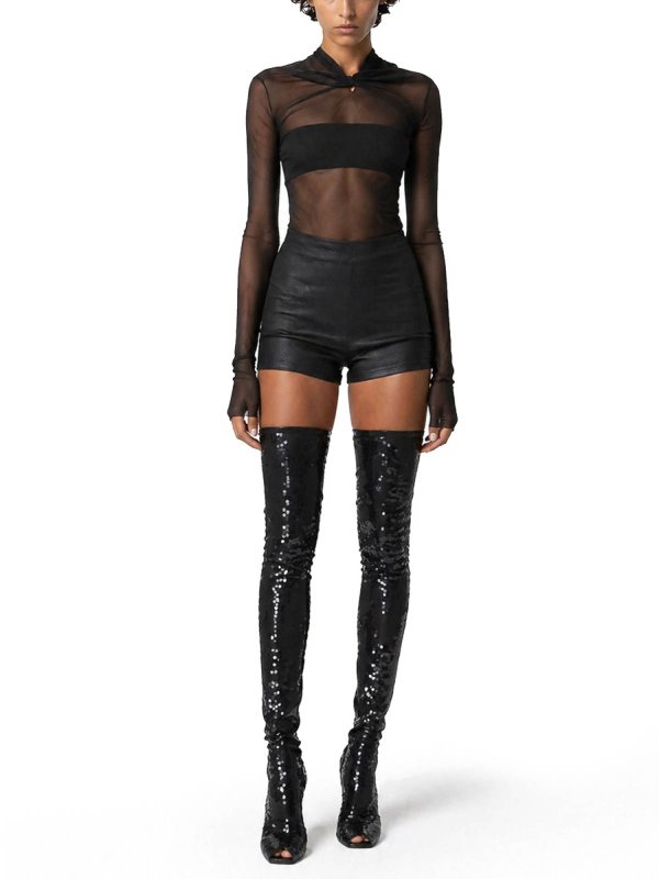 RICK OWENS: トラウザーショーツ online - ショートパンツ - 黒
