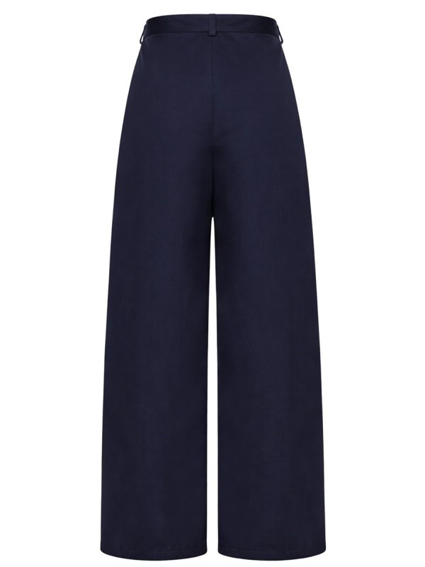 The Best Shops STELLA McCARTNEY: カジュアルトラウザー - カジュアルパンツ - ブルー