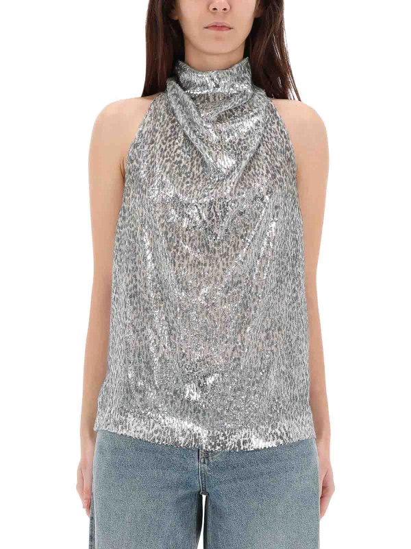 The Best Shops STELLA McCARTNEY: Tops y camisetas sin mangas - Top - Plata
