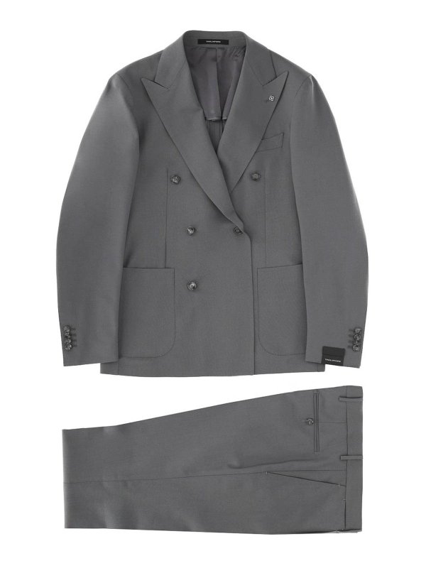 TAGLIATORE: Vestidos de gala - Traje - Gris